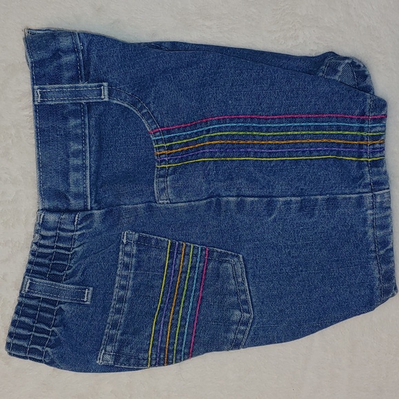 🎁 Lee jeans embroidered girls shorts sz 6 - Picture 4 of 10